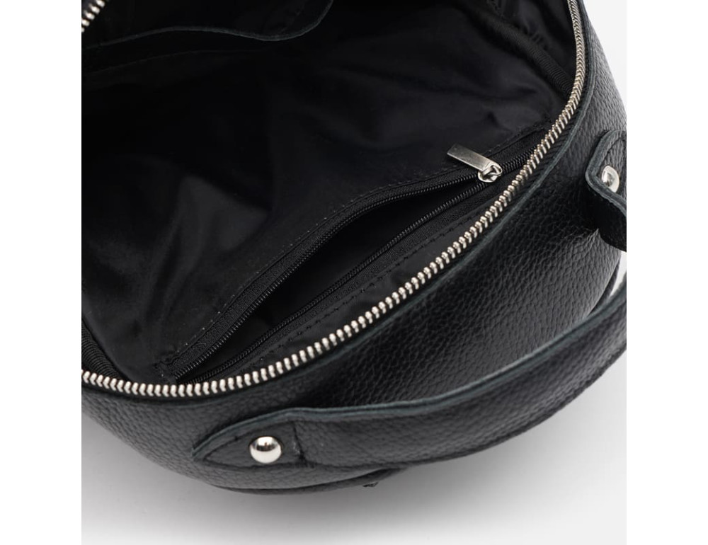 Жіночий шкіряний рюкзак Ricco Grande 1l605bl-black - Фотографія № 5