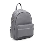 Жіночий шкіряний рюкзак Ricco Grande 1L655 Grey - Фотографія № 100
