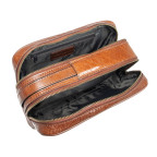 Світло-коричневий чоловічий шкіряний несесер Ashwood 2012 Chestnut - Фотографія № 107