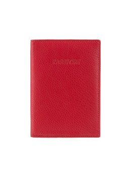 Красная кожаная обложка для документов Visconti 2201 RED