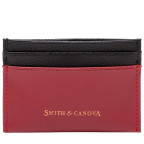 Картхолдер из натуральной кожи Smith & Canova 26827 Devere (Red-Black) - Фото № 100 Картхолдер из натуральной кожи Smith & Canova 26827 Devere (Red-Black) - Фото № 100