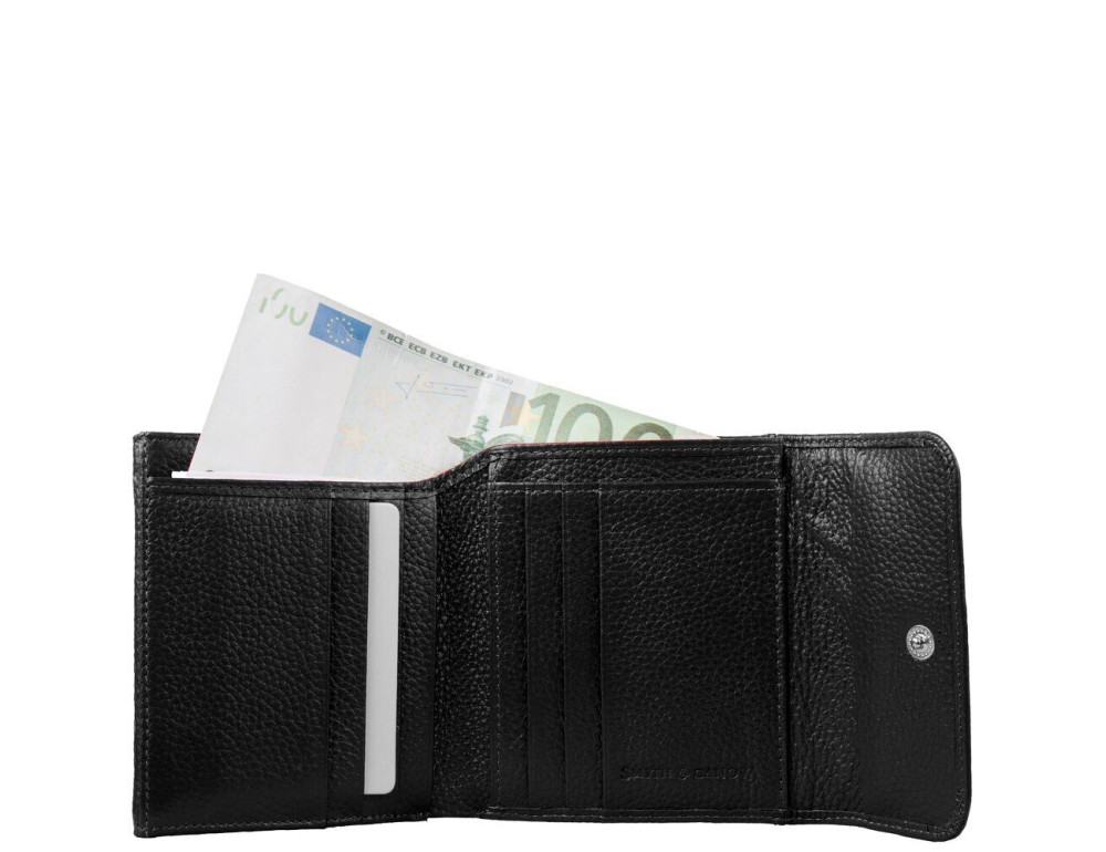 Гаманець жіночий Smith & Canova 28611 Haxey (Black) - Фотографія № 2