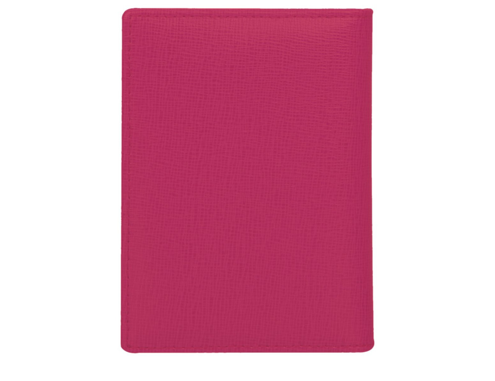 Розовый кожаный картхолдер Smith & Canova 28644 Amelia (Pink) - Фото № 3