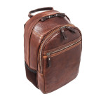 Чоловічий шкіряний рюкзак коричневого Ashwood Leather 4555 Brn - Фотографія № 101