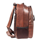 Чоловічий шкіряний рюкзак коричневого Ashwood Leather 4555 Brn - Фотографія № 102