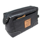 Чорний шкіряний несесер для чоловіків Ashwood 4557 Black - Фотографія № 101