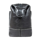 Чорний шкіряний несесер для чоловіків Ashwood 4557 Black - Фотографія № 102
