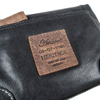 Чорний шкіряний несесер для чоловіків Ashwood 4557 Black - Фотографія № 105