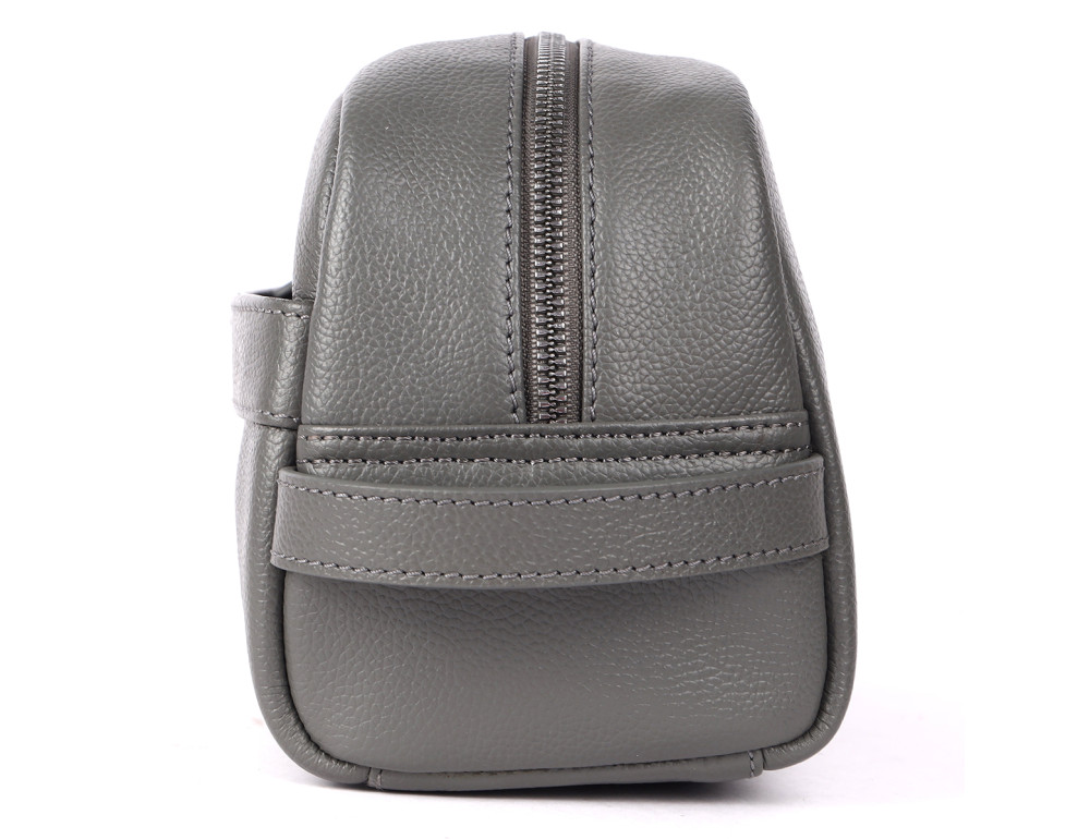 Несесер шкіряний Brampton London Aqualuxe 64407 GREY (Сірий) - Фотографія № 4
