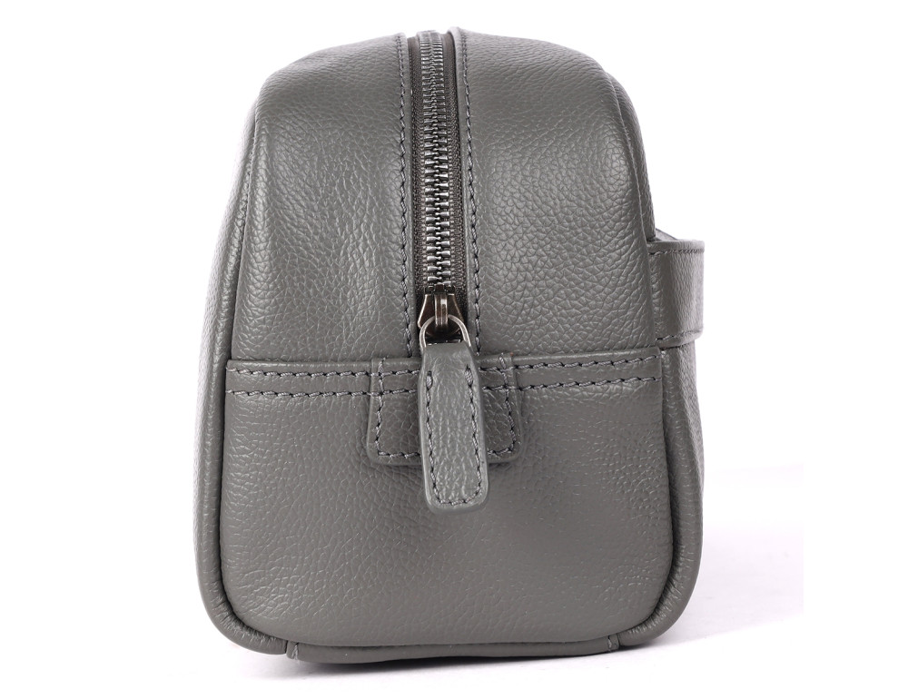 Несесер шкіряний Brampton London Aqualuxe 64407 GREY (Сірий) - Фотографія № 6