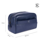 Несесер шкіряний Brampton London Aqualuxe 64407 NAVY (Синій) - Фотографія № 108