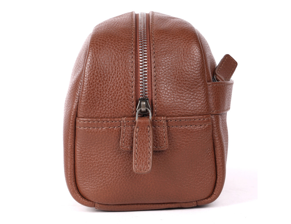 Несесер шкіряний Brampton London Aqualuxe 64407 TAN (Рудий) - Фотографія № 5