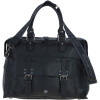 Шкіряна сумка Brampton London Weekender 64807 BLK (Чорний)
