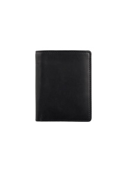 Чоловічий шкіряний гаманець Visconti 705 Arrow Matte Black з RFID-захистом