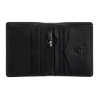 Мужской кожаный кошелек Visconti 705 Arrow Matte Black с RFID-защитой - Фото № 101