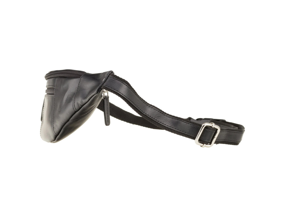 Чорна напоясний сумка Visconti 721 BLK Bumbag Large (Black) - Фотографія № 5