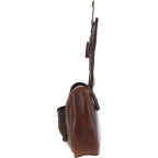 Коричневий несесер із натуральної шкіри Ashwood 8140 BRN - Фотографія № 103