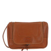 Шкіряний нессесер коричневого кольору Ashwood 8140 Tan