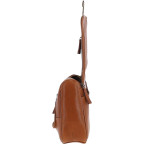 Шкіряний нессесер коричневого кольору Ashwood 8140 Tan - Фотографія № 105