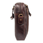 Шкіряна сумка для документів коричневого кольору Ashwood 8143 Brown - Фотографія № 102