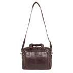 Шкіряна сумка для документів коричневого кольору Ashwood 8143 Brown - Фотографія № 105