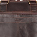 Шкіряна сумка для документів коричневого кольору Ashwood 8143 Brown - Фотографія № 108