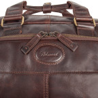 Шкіряна сумка для документів коричневого кольору Ashwood 8143 Brown - Фотографія № 109