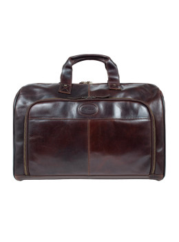 Мужская дорожная сумка Ashwood Leather 8150 Brown