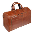 Мужская дорожная сумка из телячьей кожи Ashwood 8150 Tan - Фото № 101