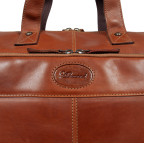Мужская дорожная сумка из телячьей кожи Ashwood 8150 Tan - Фото № 110