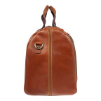 Мужская дорожная сумка из телячьей кожи Ashwood 8150 Tan - Фото № 102