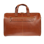 Мужская дорожная сумка из телячьей кожи Ashwood 8150 Tan - Фото № 103