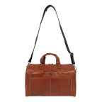 Мужская дорожная сумка из телячьей кожи Ashwood 8150 Tan - Фото № 105