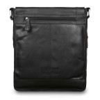 Чоловіча сумка формату А-4 Ashwood Leather 8342 BLACK - Фотографія № 101