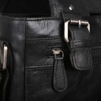 Чоловіча сумка формату А-4 Ashwood Leather 8342 BLACK - Фотографія № 104