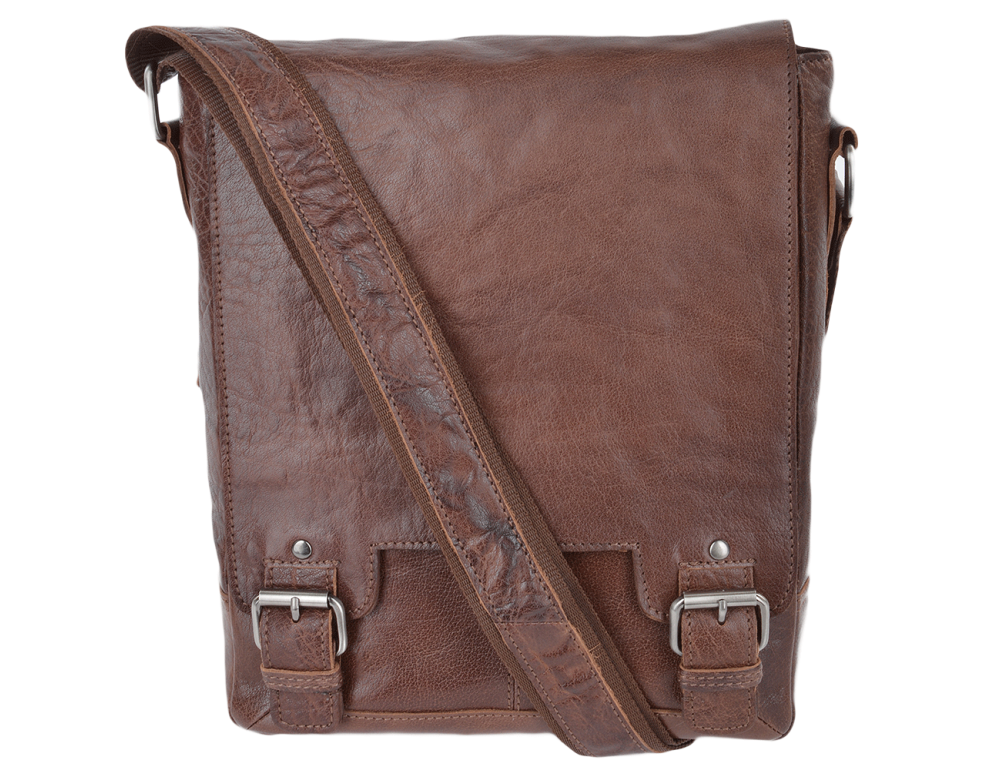 Чоловіча сумка через плече А4 Ashwood Leather 8342 Tan - Фотографія № 1 Чоловіча сумка через плече А4 Ashwood Leather 8342 Tan - Фотографія № 1