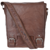 Чоловіча сумка через плече А4 Ashwood Leather 8342 Tan Чоловіча сумка через плече А4 Ashwood Leather 8342 Tan