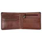 Коричневий чоловічий шкіряний портмоне Visconti AT63 B/TAN Roland c RFID (Burnish Tan) - Фотографія № 101