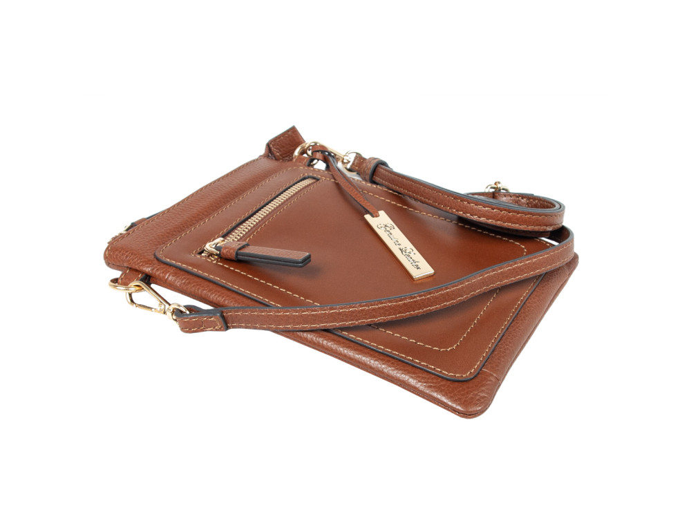 Шкіряна сумка для смартфона Ashwood AZ71 Tan - Фотографія № 4