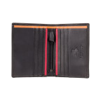 Маленький чоловічий гаманець Visconti BD14 BK/RD/OR James (Black Red Orange) - Фотографія № 101