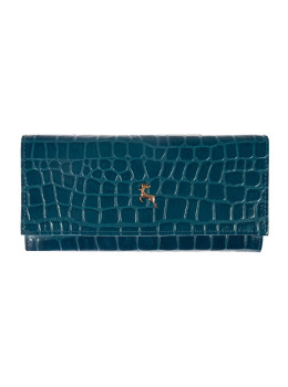 Голубой женский кошелёк Ashwood C05 TEAL