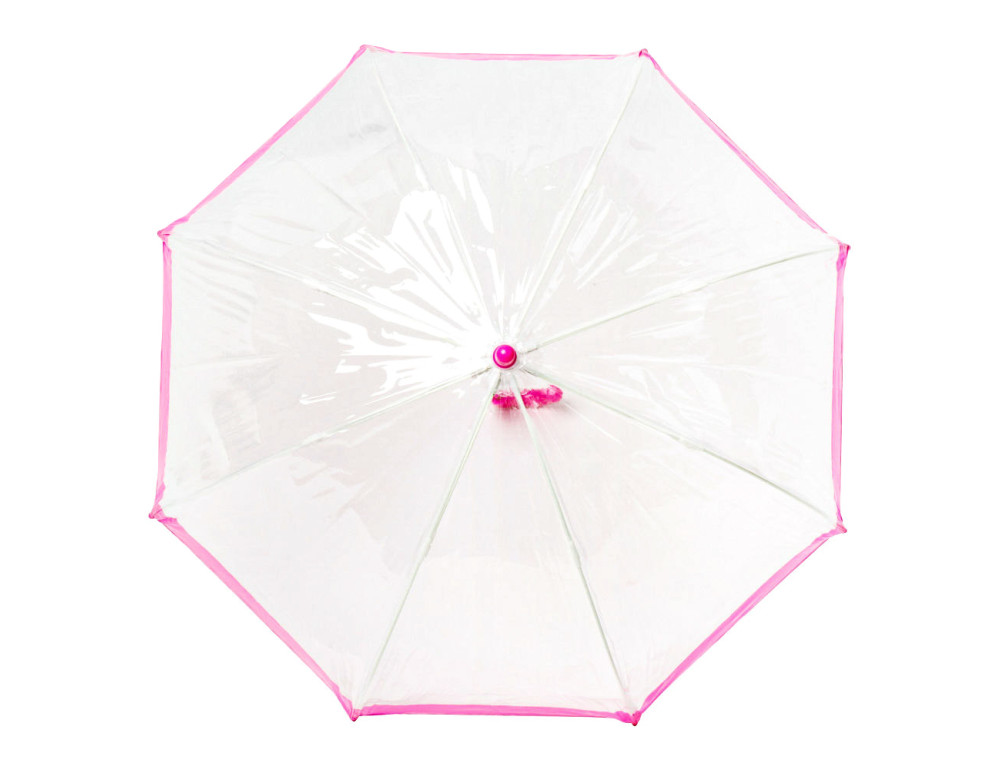 Прозора парасолька для дитини рожева Fulton Funbrella-2 C603 Pink (рожевий) - Фотографія № 2