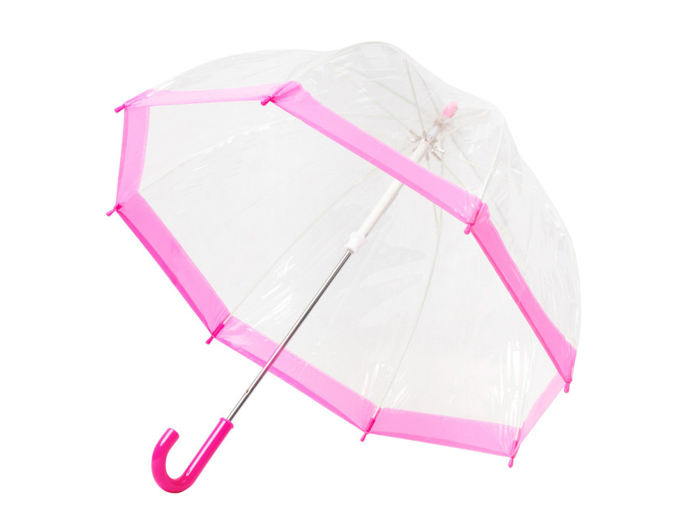 Прозора парасолька для дитини рожева Fulton Funbrella-2 C603 Pink (рожевий) - Фотографія № 3