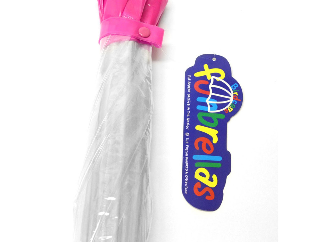 Прозора парасолька для дитини рожева Fulton Funbrella-2 C603 Pink (рожевий) - Фотографія № 9