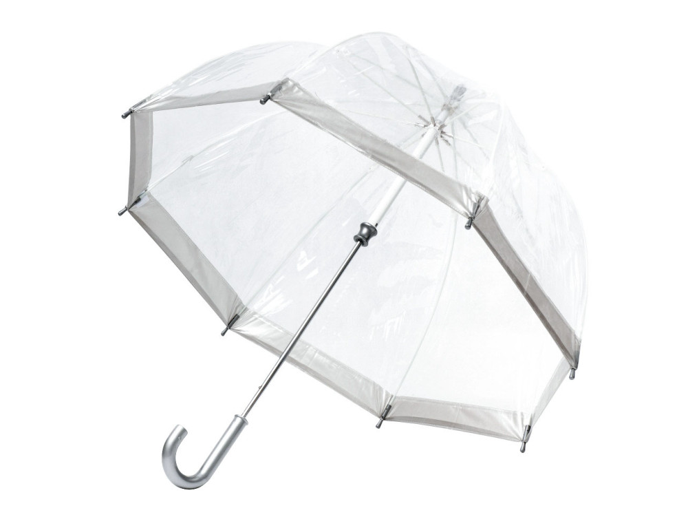 Парасолька прозора дитяча Fulton C603-005835 Funbrella-2 Silver - Фотографія № 3