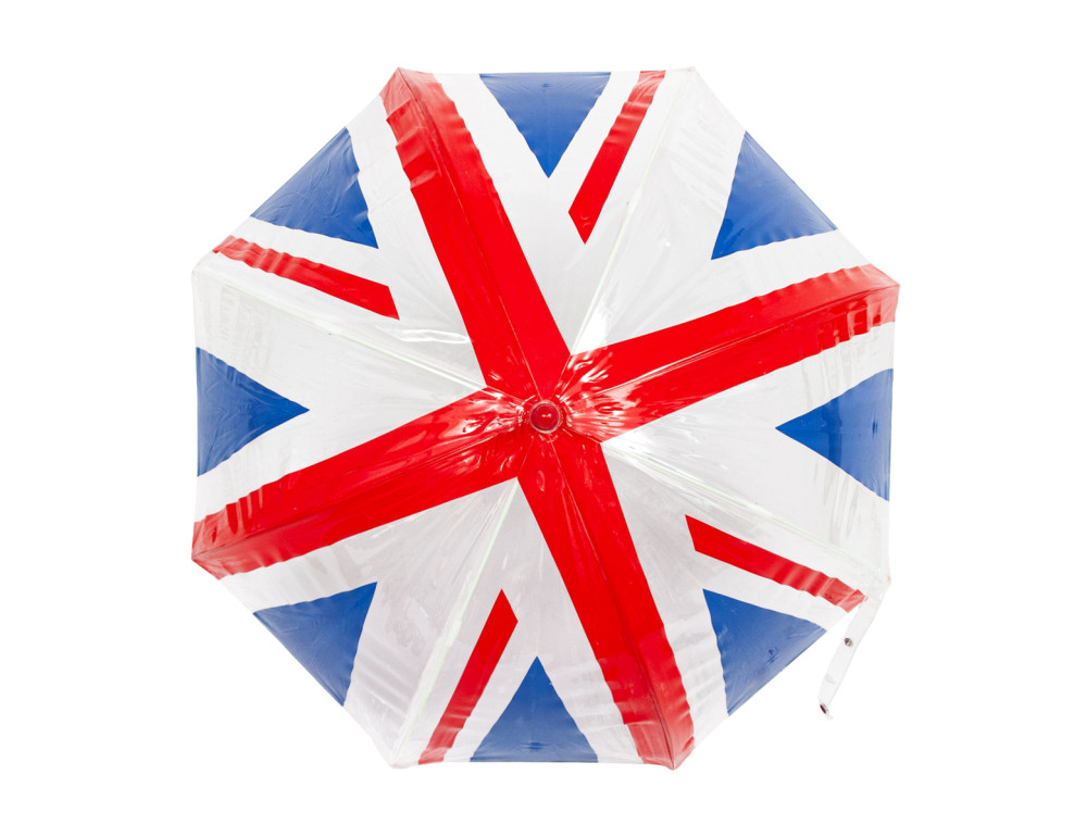 Парасолька-тростина дитяча Великобританія Fulton Funbrella-4 C605 Union Jack (пропар) - Фотографія № 2