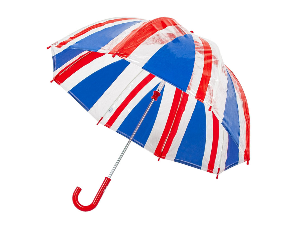 Парасолька-тростина дитяча Великобританія Fulton Funbrella-4 C605 Union Jack (пропар) - Фотографія № 3