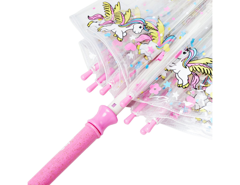 Парасолька дитяча з єдинорогами Fulton Funbrella-4 C605 Bella The Unicorn  - Фотографія № 7