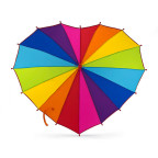 Парасолька дитяча Fulton C932-041024 Heart Junior Rainbow Heart (Райдужне серце) - Фотографія № 100