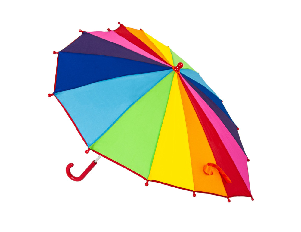 Парасолька дитяча Fulton C932-041024 Heart Junior Rainbow Heart (Райдужне серце) - Фотографія № 2